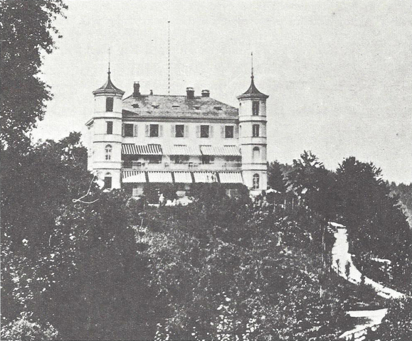The Queen arrived at Lucerne