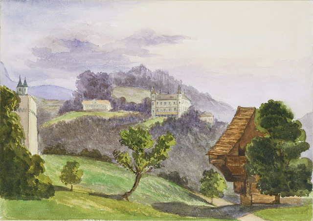 The Queen arrived at Lucerne