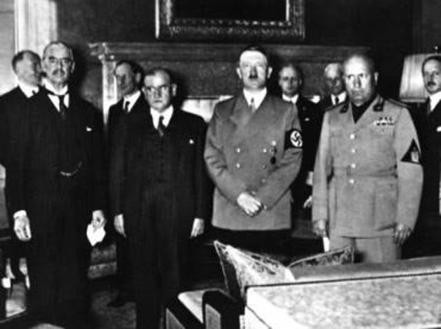 Assinatura do Pacto de Munique