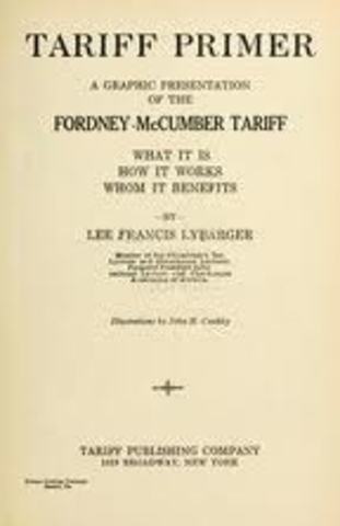Fordney-McCumber Tariff