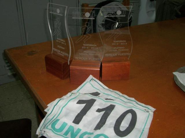 tercero en uncoli temporada 2012-2013