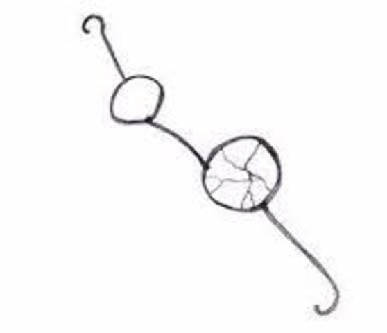 Jack hits Piggy and breaks his specs.