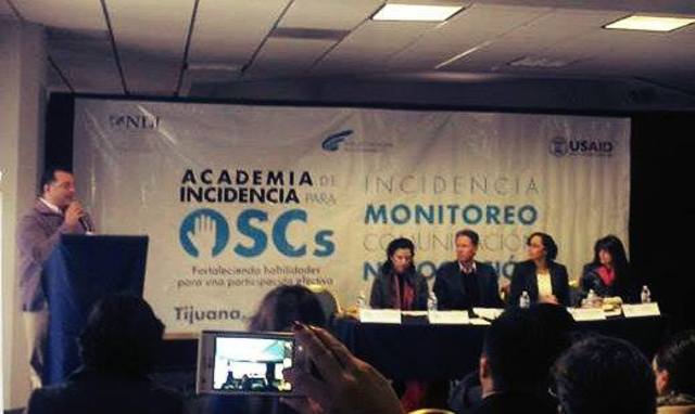 FIC Apoya la realización de la Academia para la Incidencia Efectiva de las OSCs