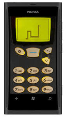 Nokia 1510: first to have the snake game