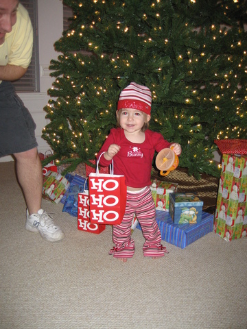 1 1/2 yrs old. Christmas & Hanukkah time!