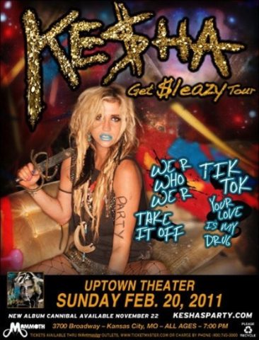 Kesha's First Tour