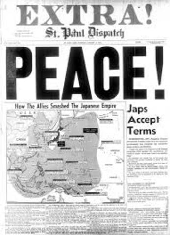 End of the war (WWII)