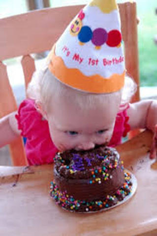 Mi primer cumpleaños