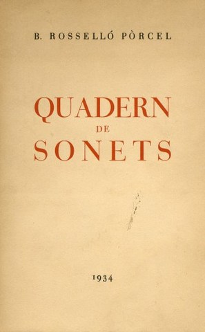 Quadern de Sonets