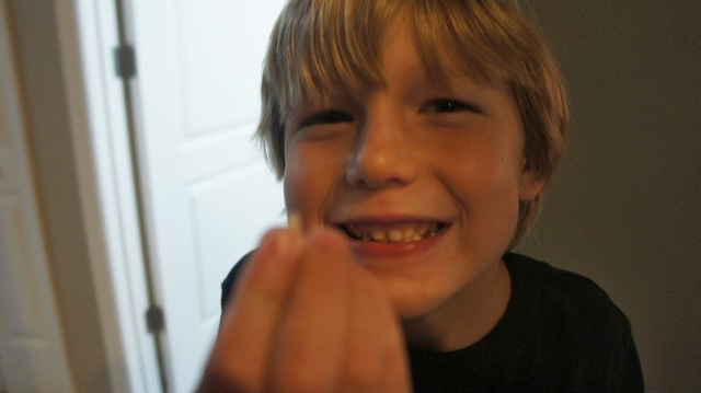 I lost my first tooth