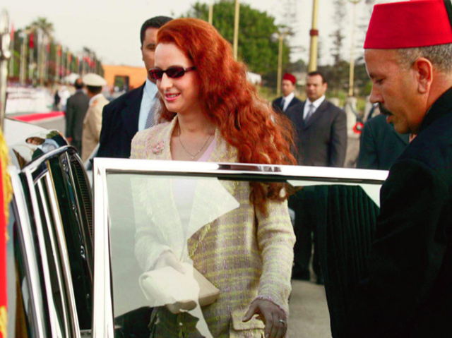 Lalla Salma: una pelirroja en palacio