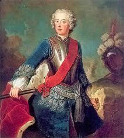 Frederick the Great became king