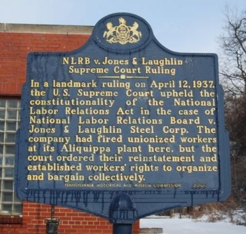 NLRB v. Jones and Laughin Steel Corporation