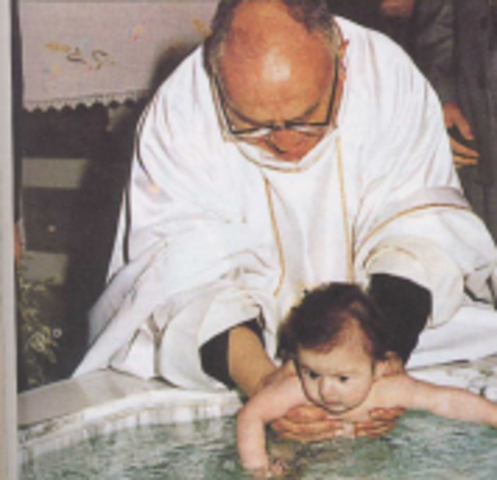 My baptism