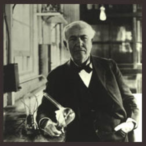 Thomas Edison invents the lightbulb