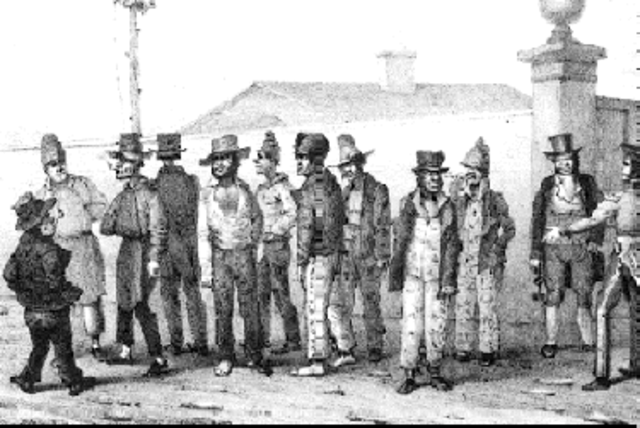 Prisoners aren't sent to Australia