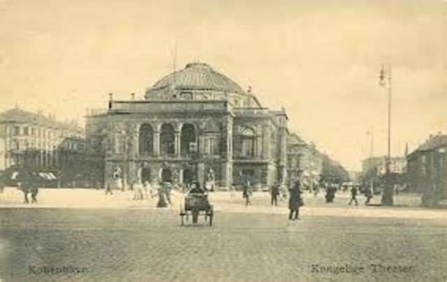 Optages på det kgl. Teaters korskole