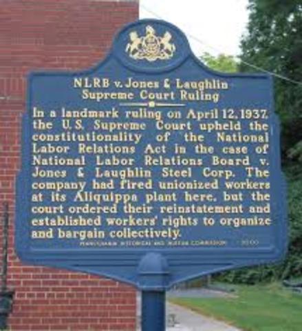 NLRB v. Jones and Laughlin Steel Corporation