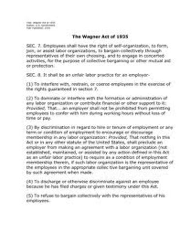 Wagner Act