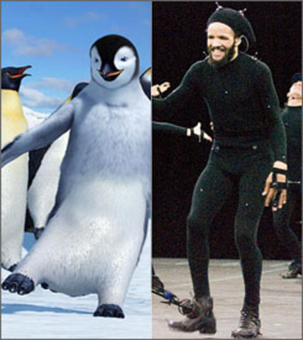 Choreographed in Happy Feet