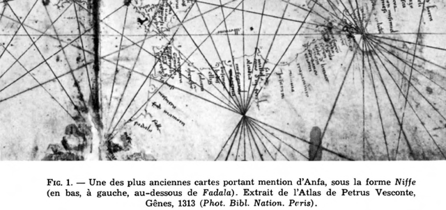 première carte de anafa