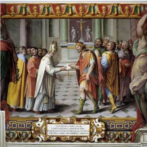 CONVERSIÓN DE CONSTANTINO AL CRISTIANISMO