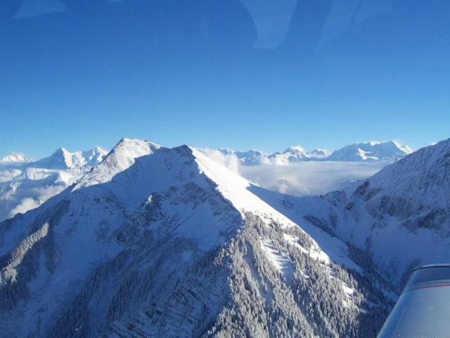 went skiing for the first time