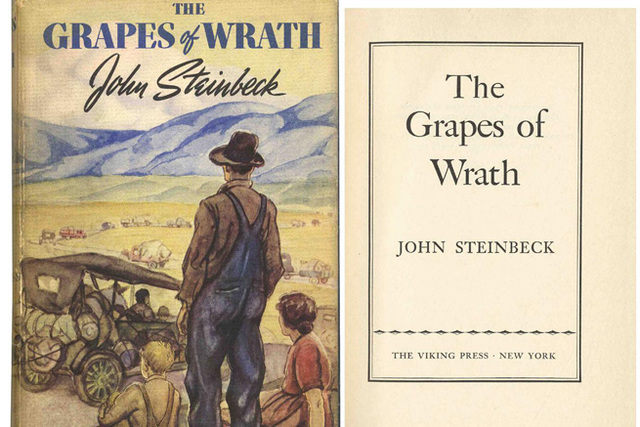 Grapes of Wrath Published