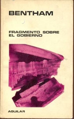 Publicación "Fragmento sobre el gobierno"