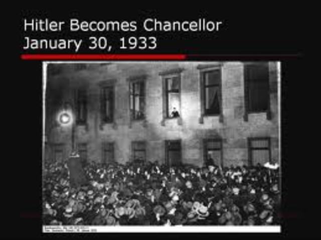 Hitler becomes chancellor