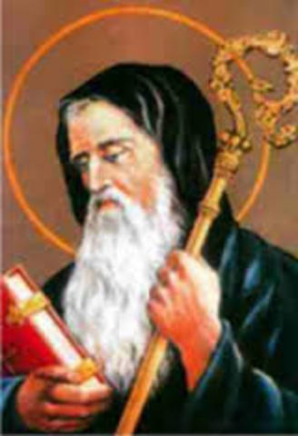 Regla de San Benito y comienzo de una fuerte corriente monacal en Europa