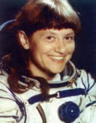 First Woman to Do a Space Walk