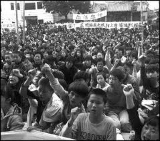 Yuan`s actions caused revolts