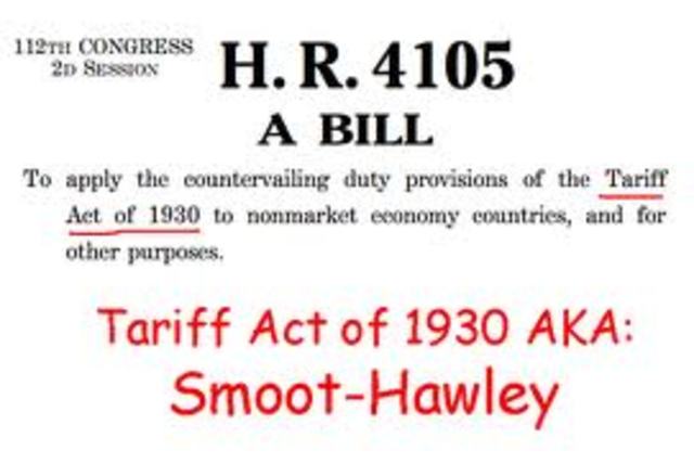 Hawley-Smoot Tariff Act