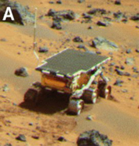 First Surface Travel in Another Planet