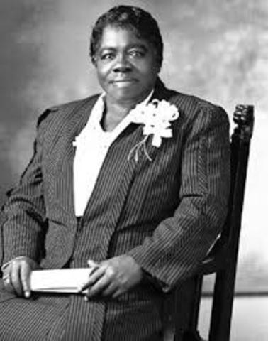 Mary Bethune Made Head of the Division of Negro Affairs and the National Youth Administrations
