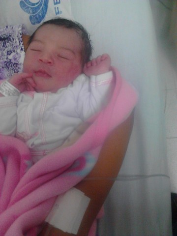 Nacimiento de mi chiquitina