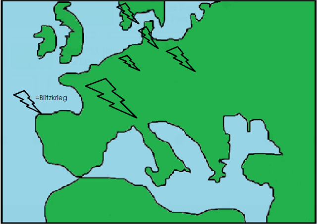 Germany Attacks Denmark, Norway, Netherlands, Belgium, and France