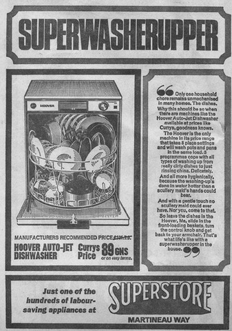 Invention of the dishwasher