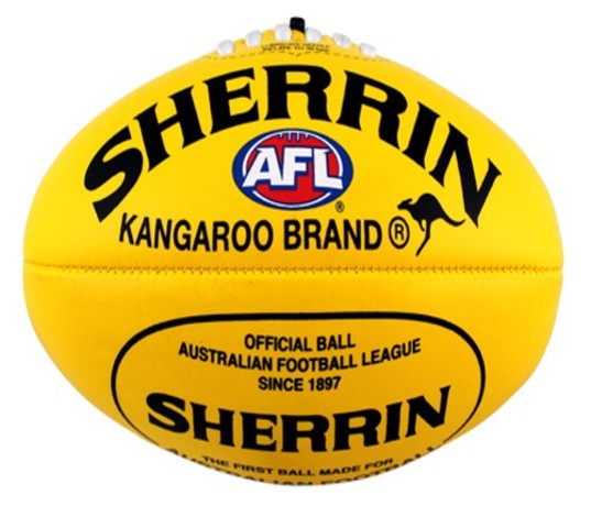 The first yellow Sherrin