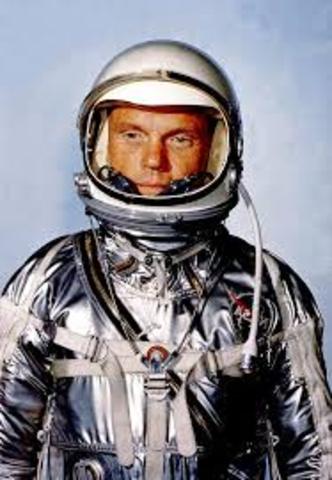 John Glenn Was the third american man to go into space