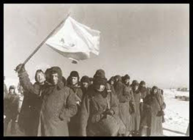 Rendición del ejército Alemán