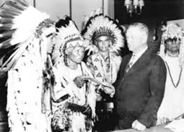 John Collier Became Commissioner of Indian Affairs