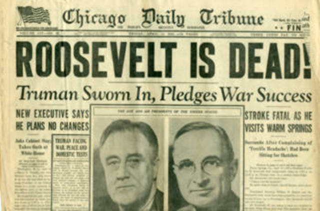 Death of FDR