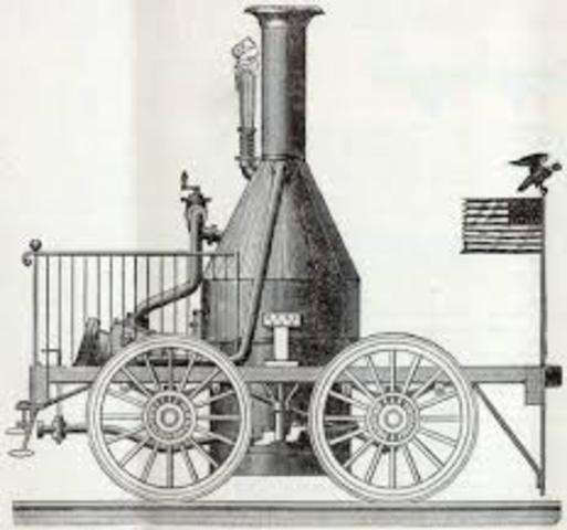 First Steam Powered Locomotive (Made For Roads)
