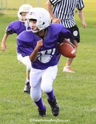 Frist year of football