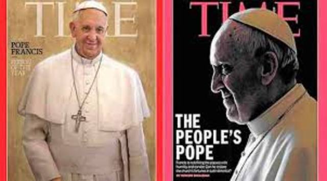 Papa Francisco es elegido como la persona del año