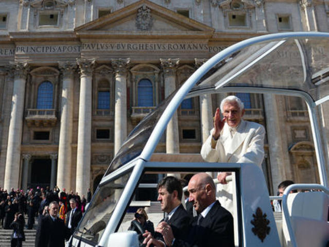 El Papa alemán se despide
