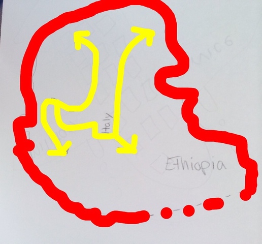 Italy takes over Ethiopia