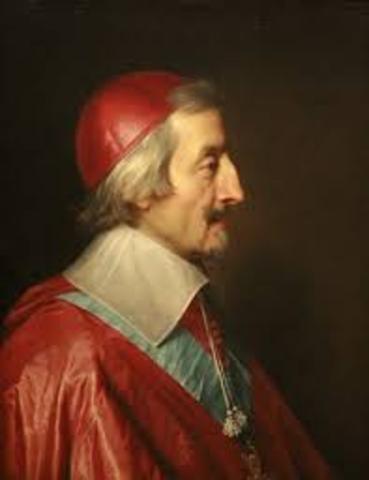 Richelieu becomes leader of France